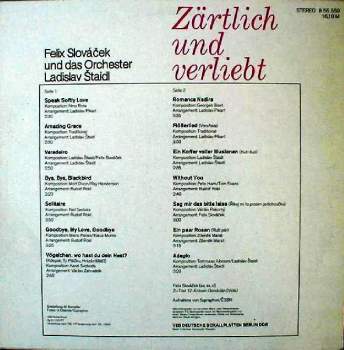 Orchestra Ladislav Štaidl: Zärtlich Und Verliebt