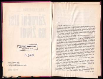 Táňa Kubátová: Záruční list na život