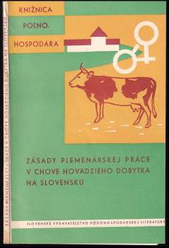Zásady plemenárskej práce v chove hovädzieho dobytka na Slovensku