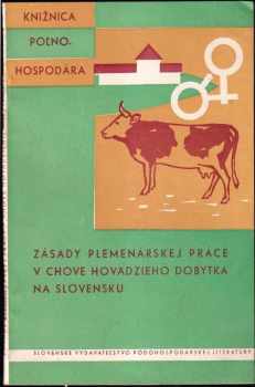 Zásady plemenárskej práce v chove hovädzieho dobytka na Slovensku