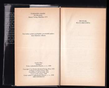 Elias Canetti: Zaslepení