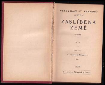 Władysław Stanisław Reymont: Zaslíbená země
