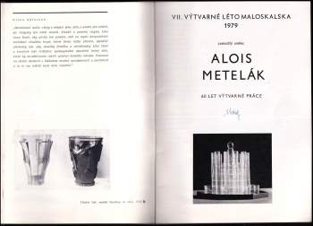 Alois Metelák: Zasloužilý umělec Alois Metelák