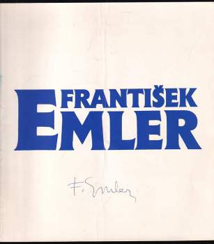 Zasloužilý umělec František Emler