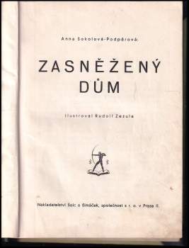 Anna Podpěrová-Sokolová: Zasněžený dům