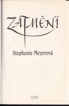 Stephenie Meyer: Zatmění