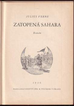 Jules Verne: Zatopená Sahara