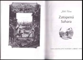 Jules Verne: Zatopená Sahara