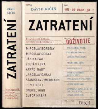 Dávid Kičin: Zatratení