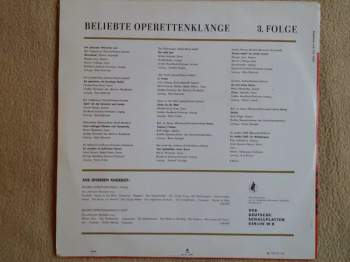 Various: Zauber der Operette - Beliebte Operettenklänge 3. Folge
