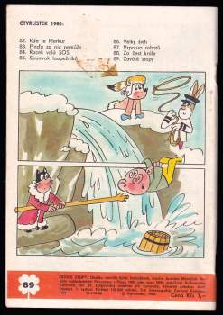 Ljuba Štíplová: Zaváté stopy - Čtyřlístek 89