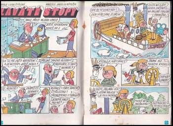 Ljuba Štíplová: Zaváté stopy - Čtyřlístek 89