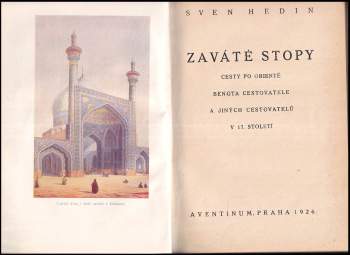 Sven Hedin: Zaváté stopy
