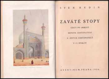 Sven Hedin: Zaváté stopy