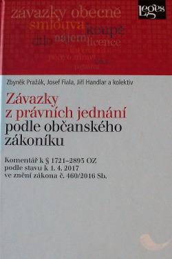 Závazky z právních jednání podle občanského zákoníku