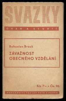 Závažnost obecného vzdělání