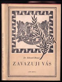 Zavazuji vás