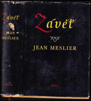 Jean Meslier: Závěť