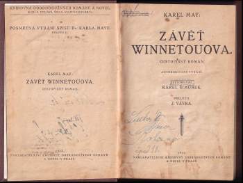 Karl May: Závěť Winnetouova