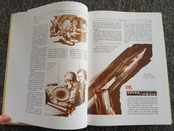 Závod o měsíc : seriály, povídky, příběhy a zajímavosti ze starých časopisů Junák a Vpřed z let 1945-1948