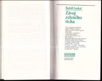 Rudolf Luskač: Závoj zeleného ticha