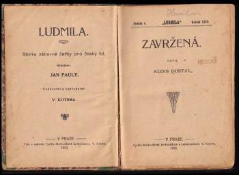 Alois Dostál: Zavržená