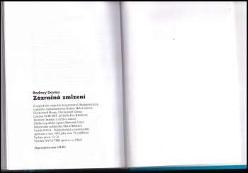 Rodney Davies: Zázračná zmizení