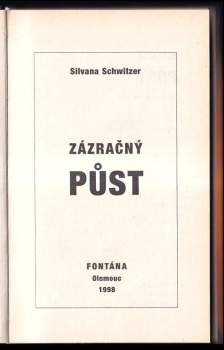 Silvana Schwitzerová,: Zázračný půst