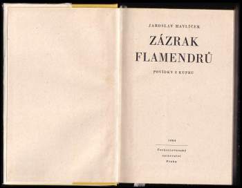 Jaroslav Havlíček: Zázrak flamendrů