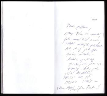 Sylva Fischerová: Zázrak