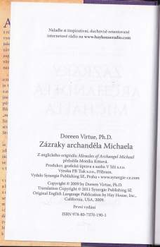 Doreen Virtue: Zázraky archanděla Michaela