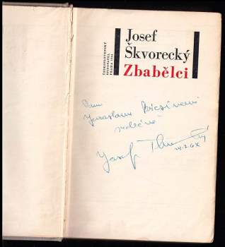 Josef Škvorecký: Zbabělci