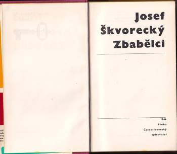 Josef Škvorecký: Zbabělci