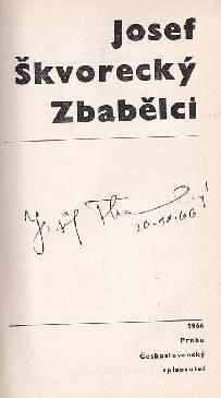 Josef Škvorecký: Zbabělci