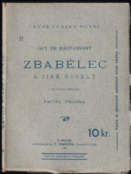 Zbabělec a jiné novely