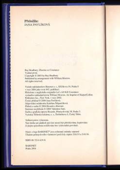 Ray Bradbury: Zbavme se Constance