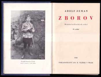 Adolf Zeman: Zborov : román hrdinských srdcí