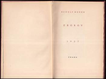 Rudolf Medek: Zborov