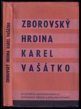 Zborovský hrdina Karel Vašátko