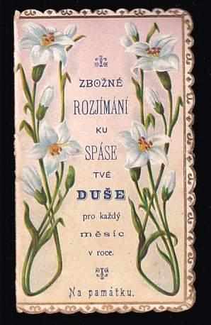 Zbožné rozjímání ku spáse tvé duše pro každý měsíc v roce