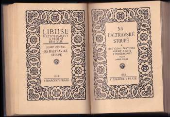 Josef Císler: Na haltrovské stoupě a jiné vážné i žertovné kresby a črty z Podčerchoví