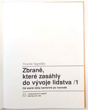 Vicente Segrelles: Zbraně, které zasáhly do vývoje lidstva