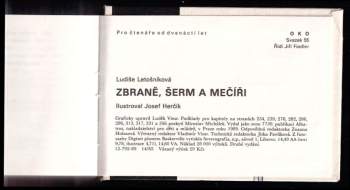 Ludiše Letošníková: Zbraně, šerm a mečíři