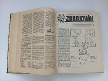 Jaroslav Pikal: ZBROJOVÁK: ROČNÍK II. 1946  (číslo1 - 24, chybí č. 3 a 15) +  KOMPLETNÍ ROČNÍK III. 1947 (číslo 1 - 24)