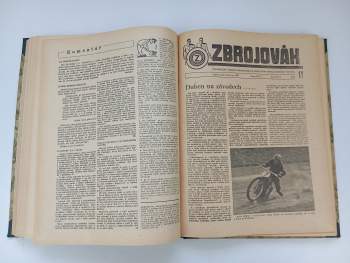 Jaroslav Pikal: ZBROJOVÁK: ROČNÍK II. 1946  (číslo1 - 24, chybí č. 3 a 15) +  KOMPLETNÍ ROČNÍK III. 1947 (číslo 1 - 24)