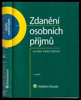 Alena Vančurová: Zdanění osobních příjmů