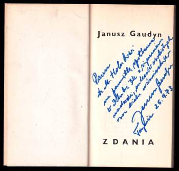 Janusz Gaudyn: Zdania