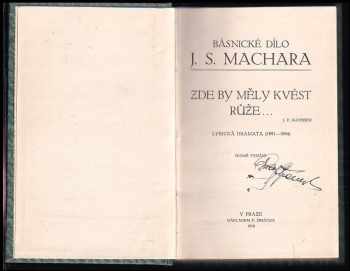 Josef Svatopluk Machar: Zde by měly kvést růže
