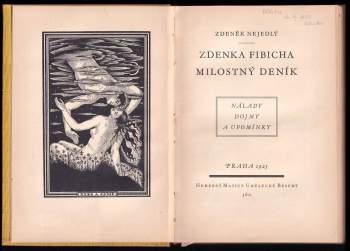 Zdeněk Nejedlý: Zdenka Fibicha milostný deník