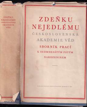Zdeňku Nejedlému Československá akademie věd